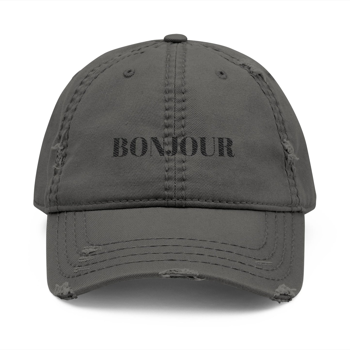 Keps - Bonjour (brodyr) sliten
