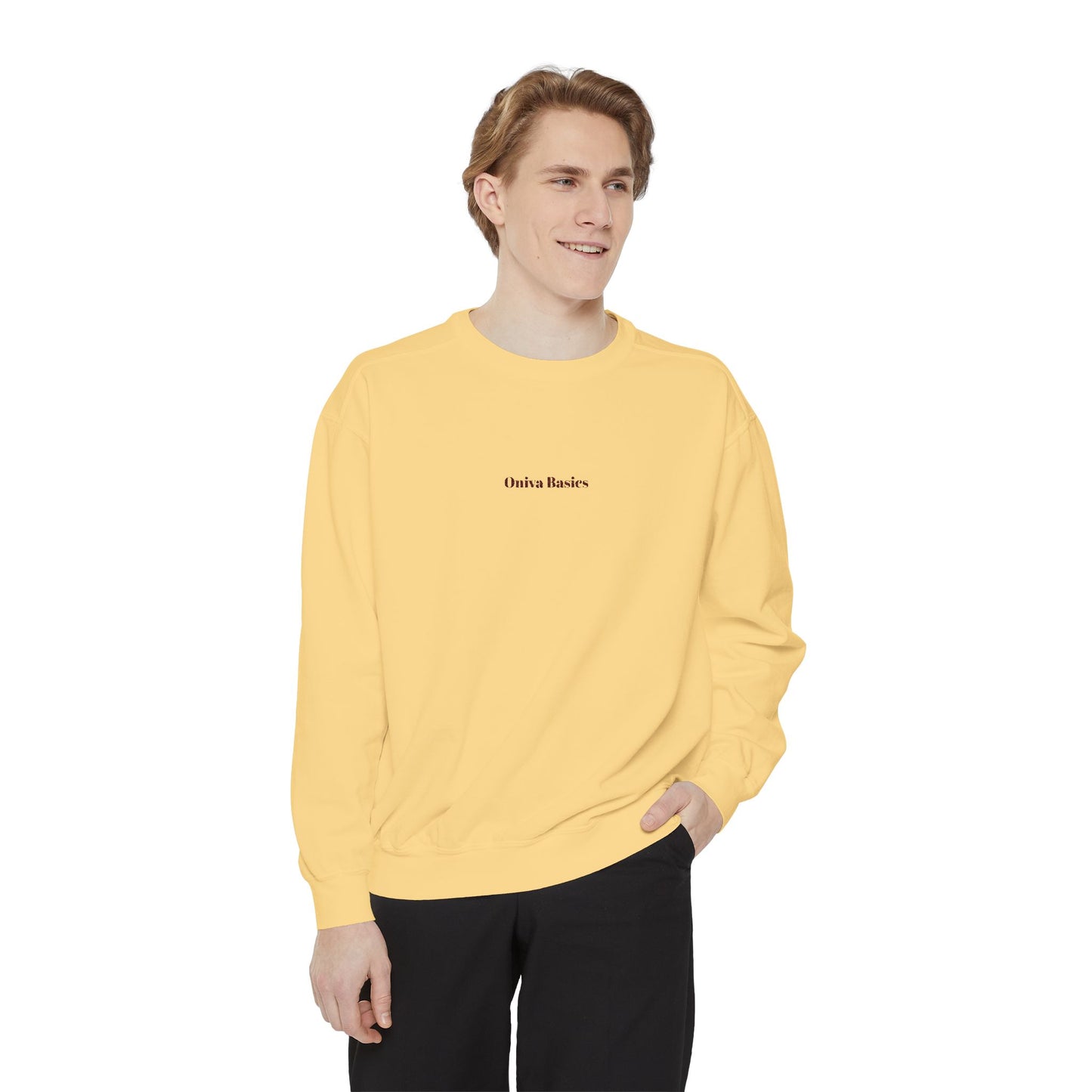 Sweatshirt unisex - Oniva Basics (brodyr) fler färger