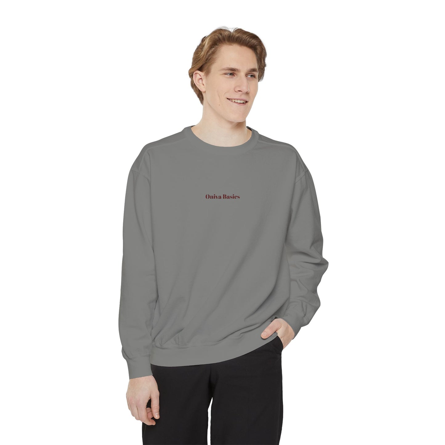 Sweatshirt unisex - Oniva Basics (brodyr) fler färger