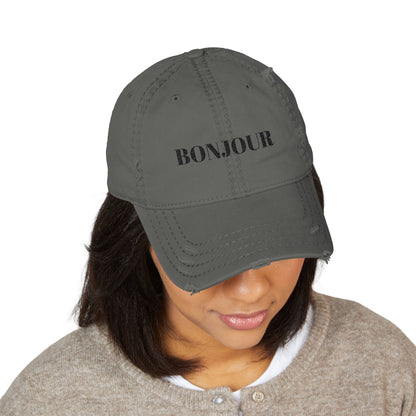Keps - Bonjour (brodyr) sliten