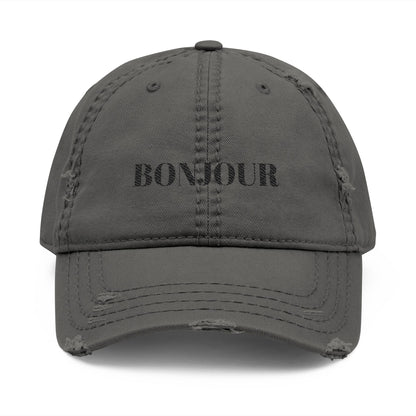 Keps - Bonjour (brodyr) sliten