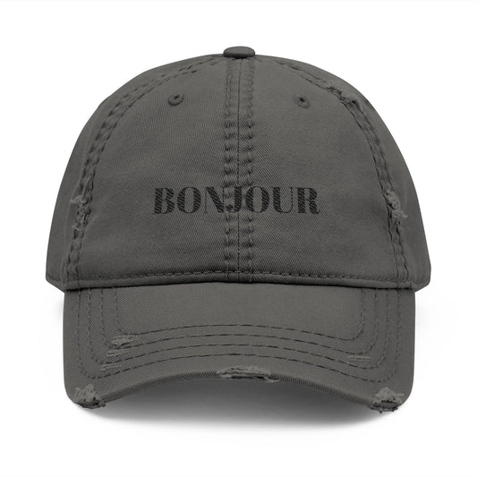 Keps - Bonjour (brodyr) sliten
